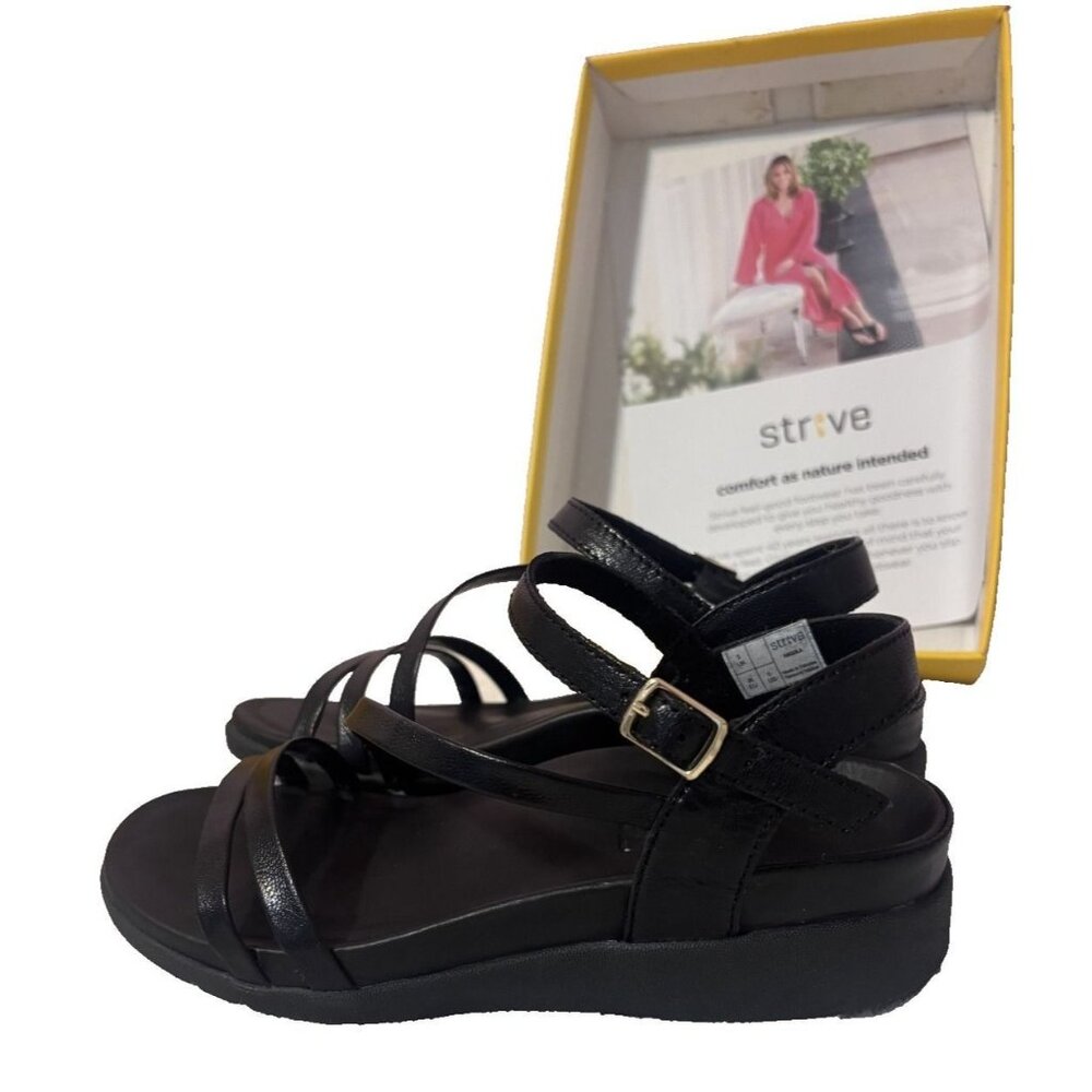 Strive Anguila - Women's Casual / Dress Sandal With Support black- 6 Medium - Picture 8 of 8